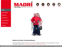 Tablet Screenshot of madri.nl